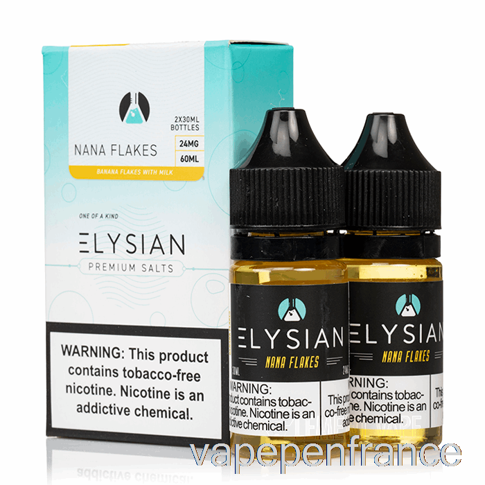 Flocons De Nana - Sels élyséens - Stylo Vape 60 Ml 24 Mg